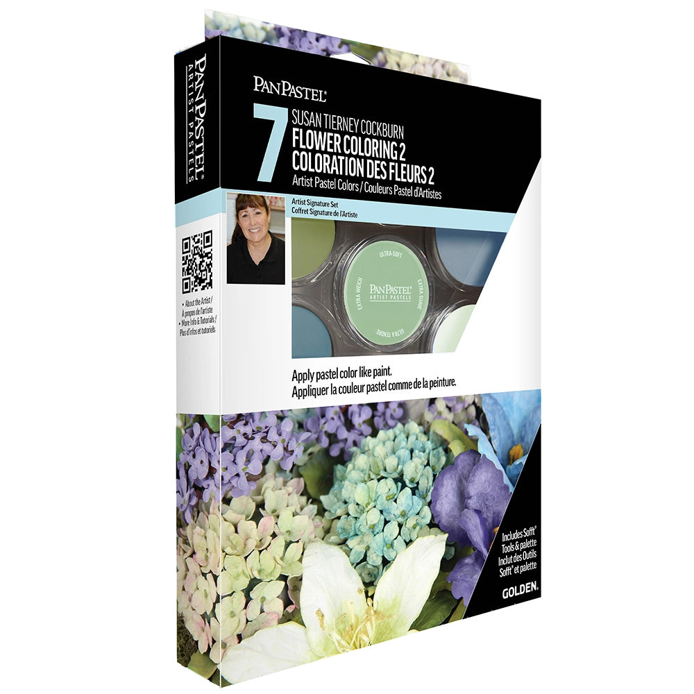 PanPastel 7 Flower Coloring 2 - Susan Tierney Cockburn Set