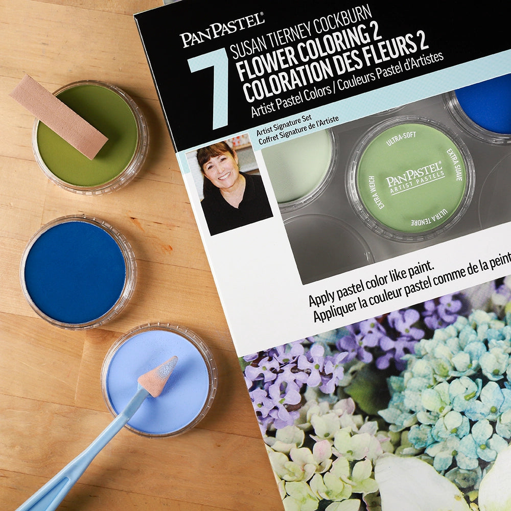 PanPastel 7 Flower Coloring 2 - Susan Tierney Cockburn Set