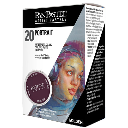 PanPastel 20 Portrait 2 Lid Set