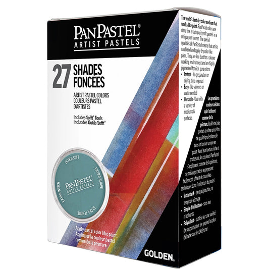 PanPastel 27 Colour 2 Lid Set - Shades