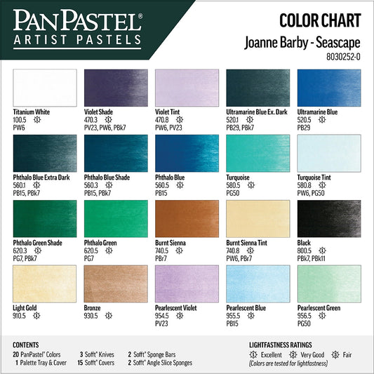PanPastel 20 Seascape - Joanne Barby Set