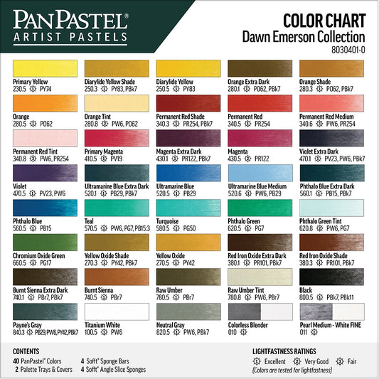 PanPastel 40 Dawn Emerson Collection Set