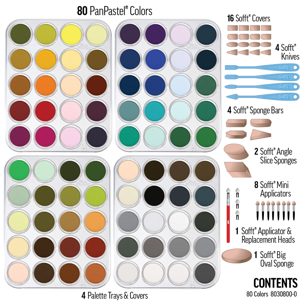 PanPastel 80 Colors Set