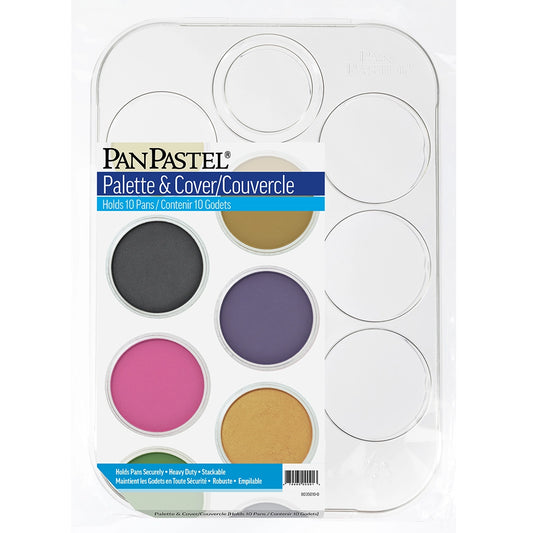 PanPastel Empty Palette Tray with Lid - Holds 10 Colours
