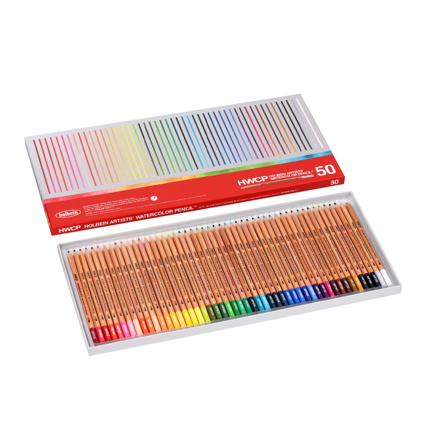 Holbein Watercolour Pencil Set 50