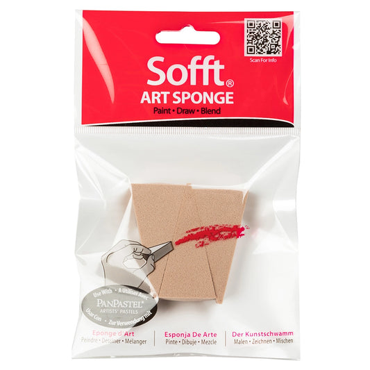 Sofft Art Sponge Bar Wedge Pkt 3