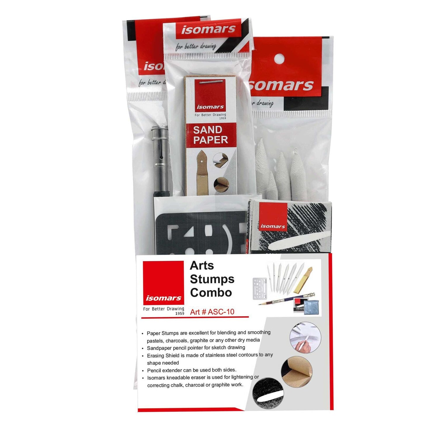 Isomars Arts Stumps Combo Set 10
