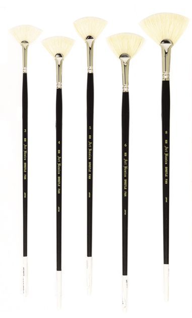 808 Art Basics Bristle Fan Size 0