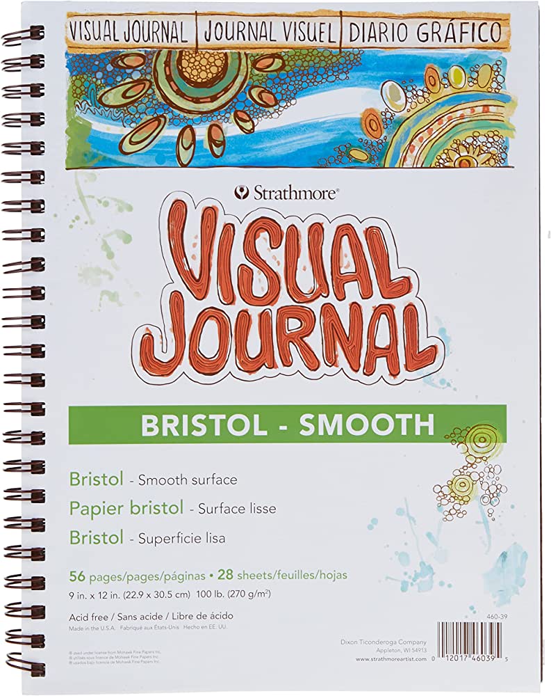 Strathmore Bristol Smooth 270gsm 56 Pages 9 x 12"