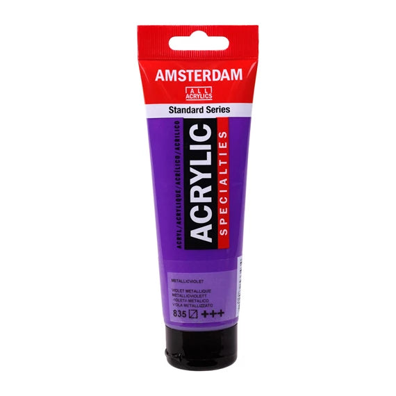 Amsterdam Acrylic 120ml 835 Metallic Violet