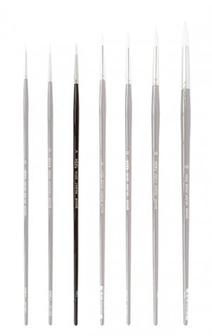 Neef 960 Round Taklon Long Handle Size 4