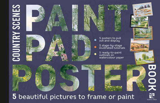 Paint Poster Pad Book: Country Scenes