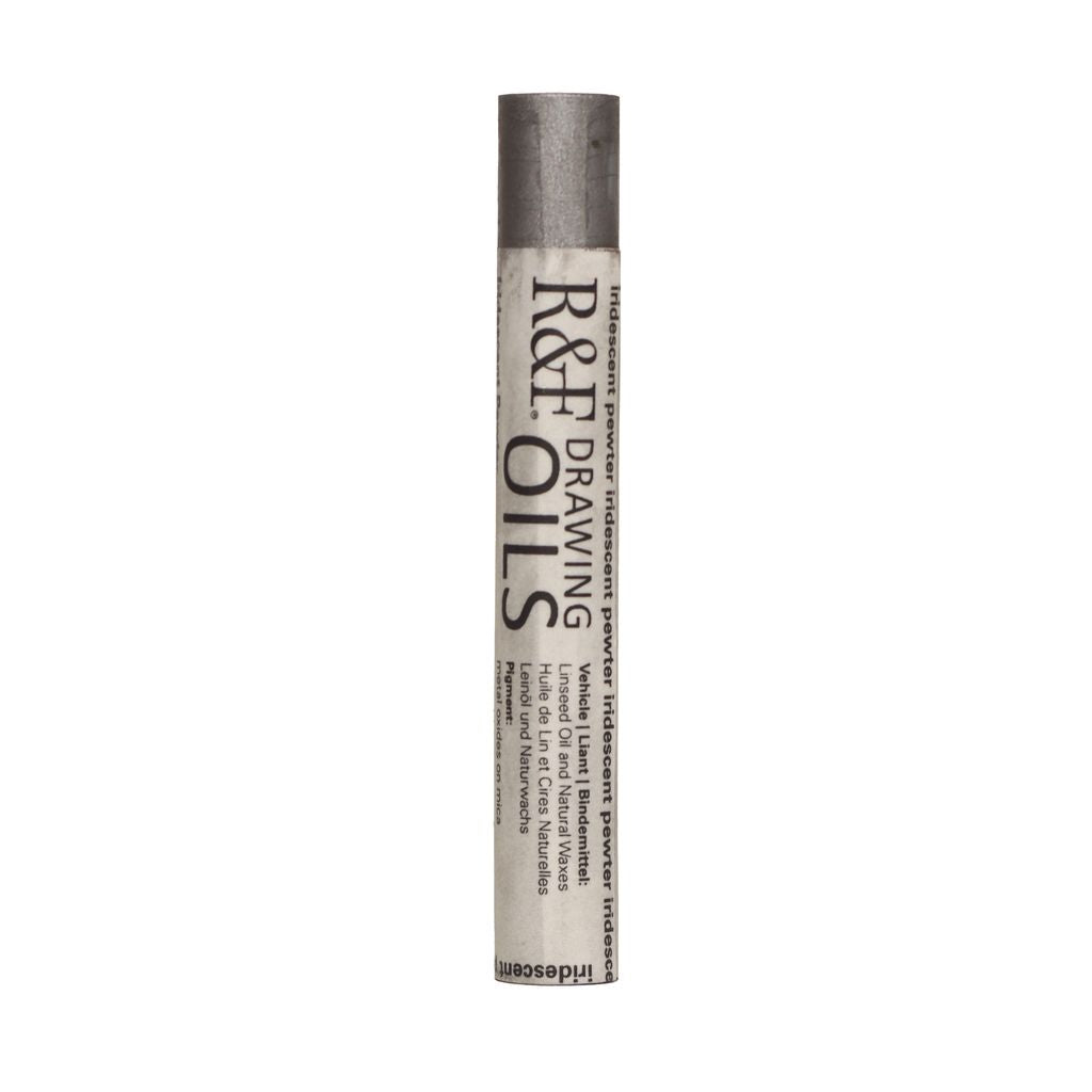R&F Drawing Oils 12ml Iridescent Pewter
