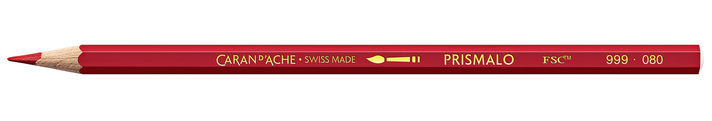 Caran d'Ache Prismalo Watersoluble 080 Carmine
