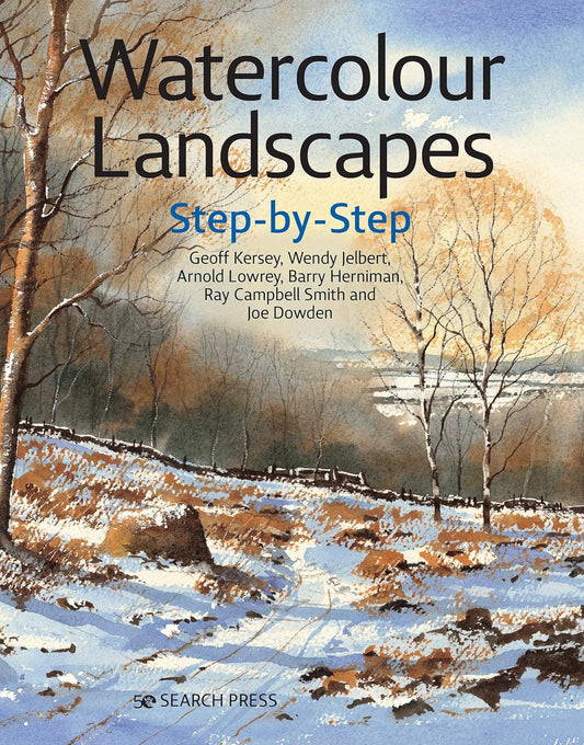 Watercolour Landscapes Step by Step Book By Geoff Kersey