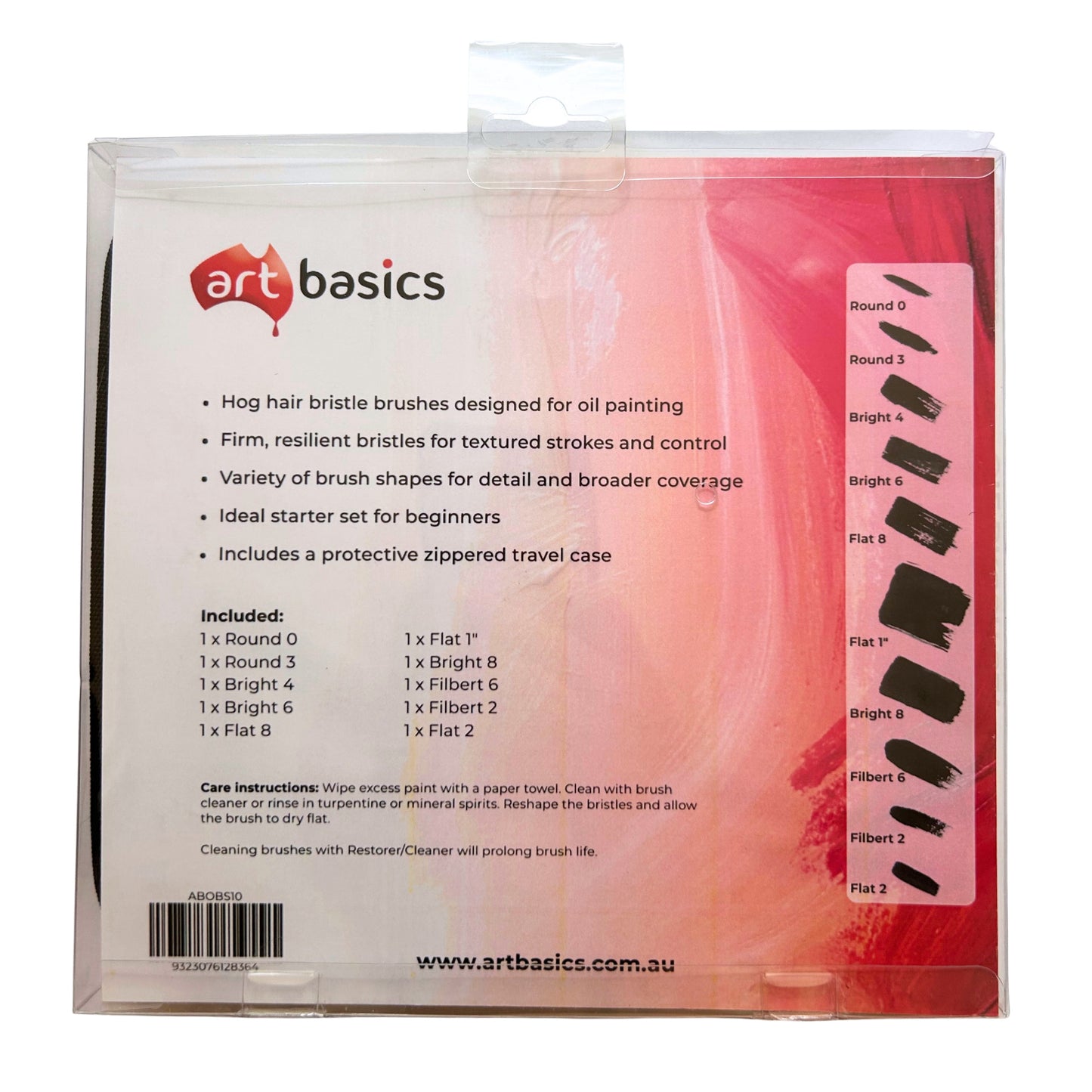 Art Basics Oil Brush Set 10