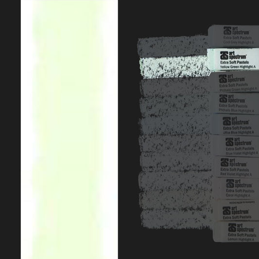 Art Spectrum Extra Soft Square Pastel Yellow Green Highlight 135A