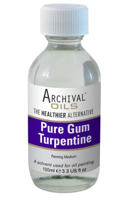 Archival Pure Gum Turpentine 100ml