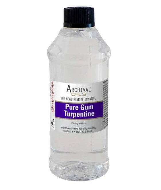 Archival Pure Gum Turpentine 500ml