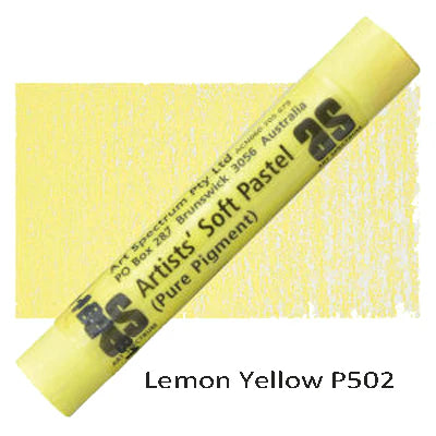 Art Spectrum Standard Pastels 70mm x 12mm Extra Soft 502XSP Lemon Yellow
