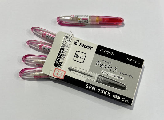 Pilot Petit 3 Baby Pink - Box of 5 - SALE