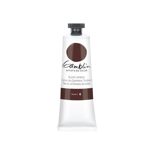 Gamblin Artist Oil 37ml Series 1 Burnt Umber