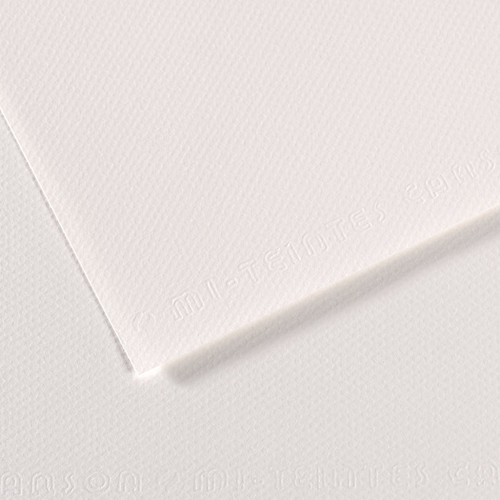 Mi Teintes 160gsm Pastel Paper Roll 1.52m x 10m White