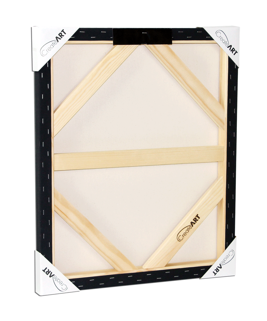 CreateArt Artists Gallery Black Cotton 20 x 24" (50.9cm x 61.0cm)