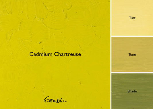 Gamblin Artist Oil 37ml Series 4 Cadmium Chartreuse