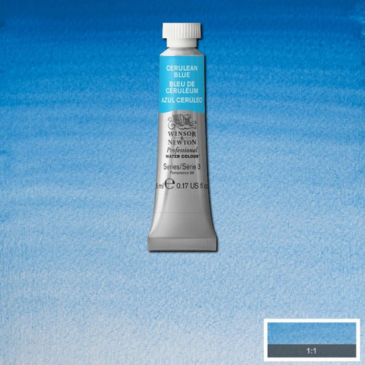Winsor & Newton Artists' Watercolour 5ml Cerulean Blue