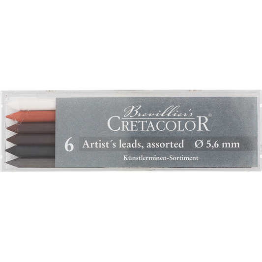 Cretacolor Artist Leads Set 5.6mm Box 6