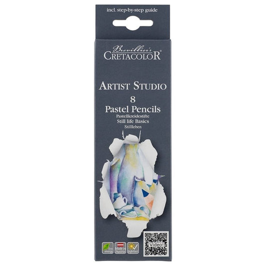 Cretacolor Artist Studio Pastel Pencils 8 Set Still Life