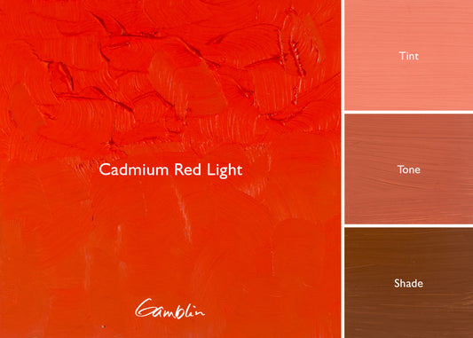 Gamblin Artist Oil 37ml Series 5 Cadmium Red Light