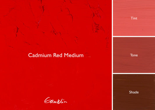 Gamblin Artist Oil 37ml Series 5 Cadmium Red Medium