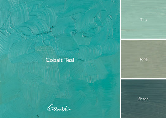 Gamblin Artist Oil 37ml Series 5 Cobalt Teal