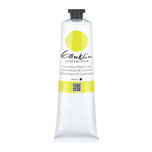 Gamblin Artist Oil Mineral 150ml Series 4 Cadmium Charteuse