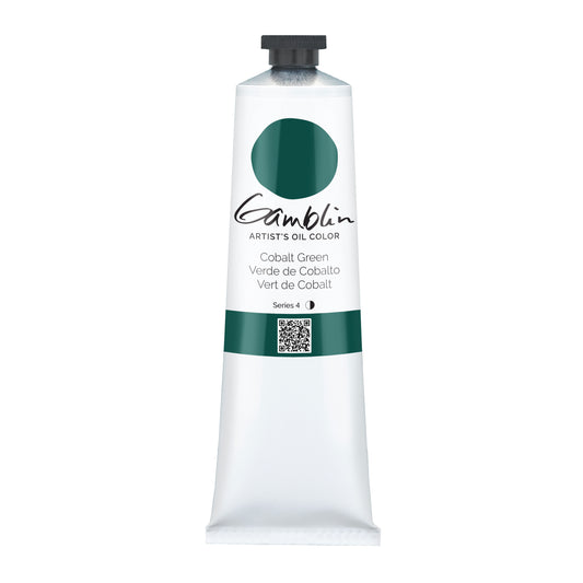 Gamblin Artist Oil Mineral 150ml Series 4 Cobalt Green