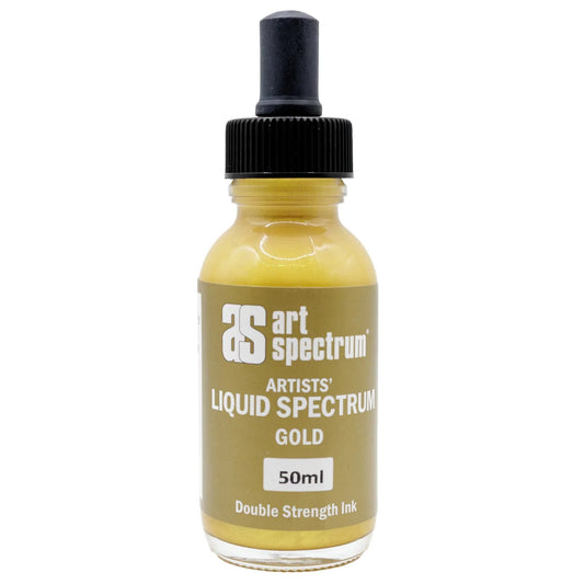 Art Spectrum Liquid Spectrum Ink 50ml Gold
