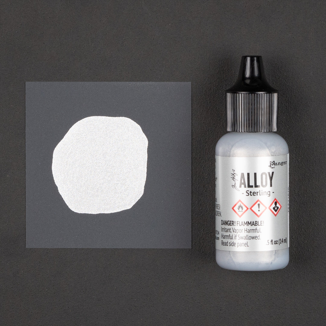 Ranger Alcohol Ink 14ml Alloy Sterling