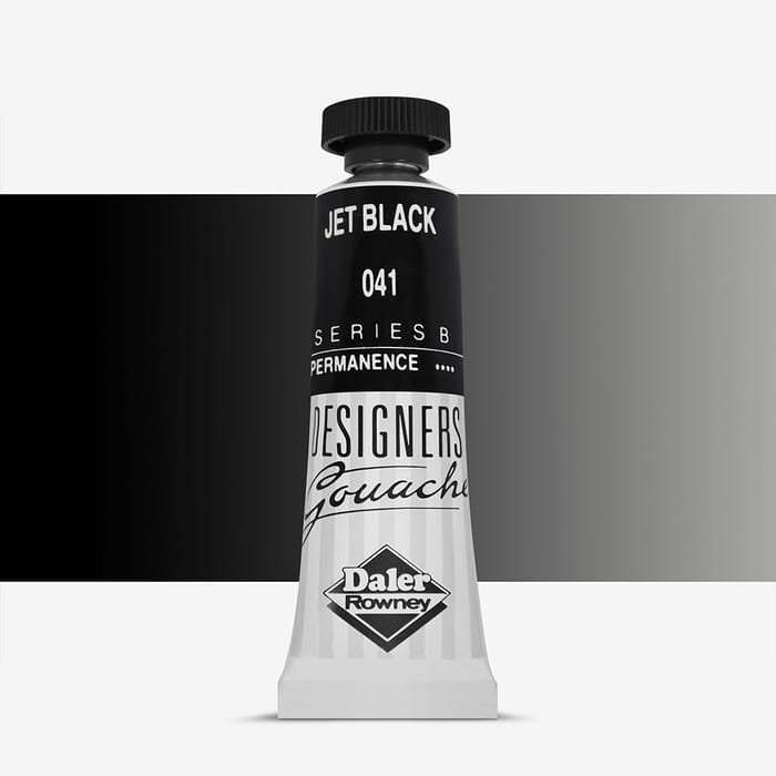 Daler Rowney Designer’s Gouache 15ml 041 Jet Black
