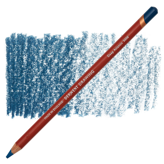 Derwent Drawing Pencil 3000 Deep Atlantic