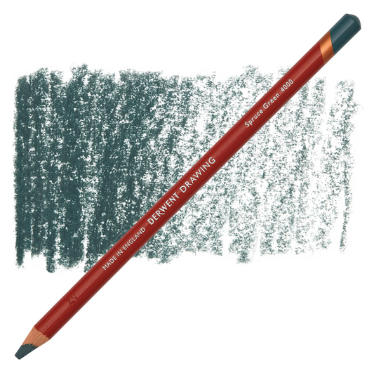 Derwent Drawing Pencil 4000 Spruce Green