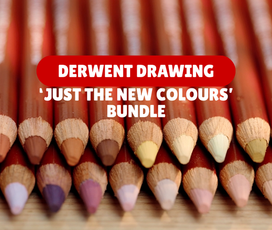 Derwent Drawing Pencil Bundle 48 New Colours