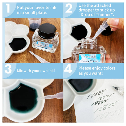 Kuretake Drop of Thinner – Clear 0.7floz