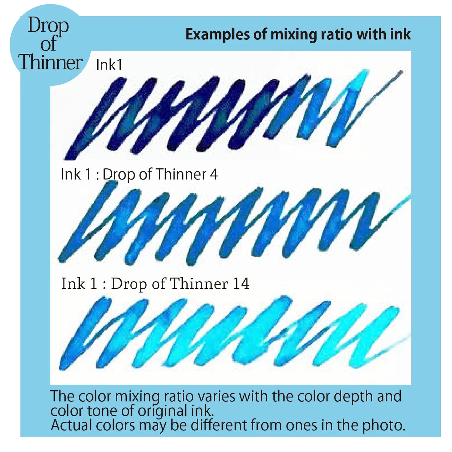 Kuretake Drop of Thinner – Clear 0.7floz