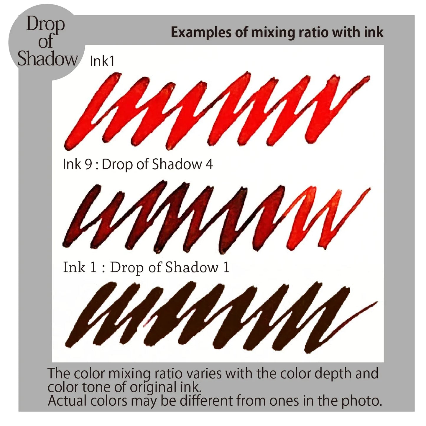 Kuretake Drop of Shadow – Gray 0.7fl oz