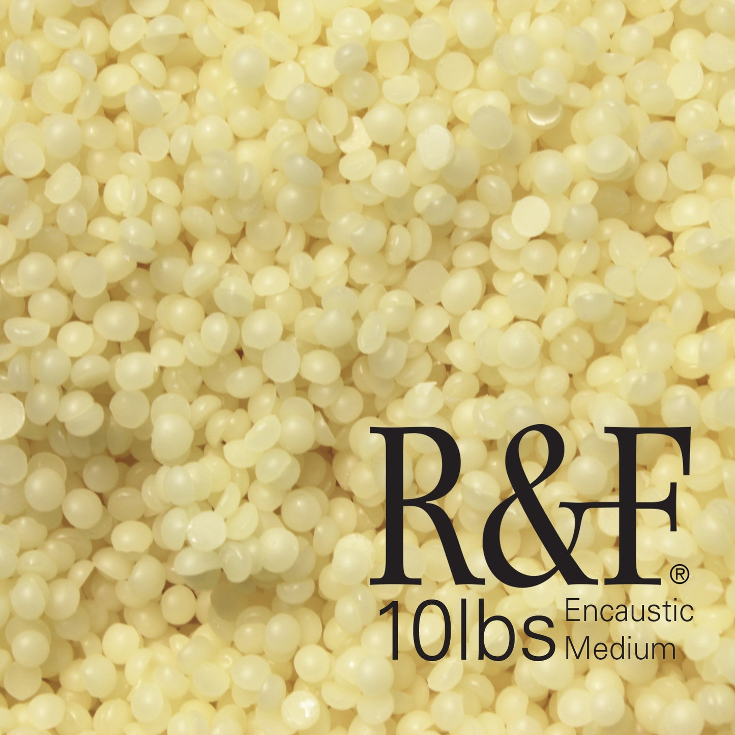 R&F Encaustic Medium - Purified Beeswax & Damar Resin 10lb 4.54kg