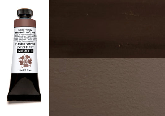 Daniel Smith Gouache 15ml Series 2 Enviro-Friendly Brown Iron Oxide