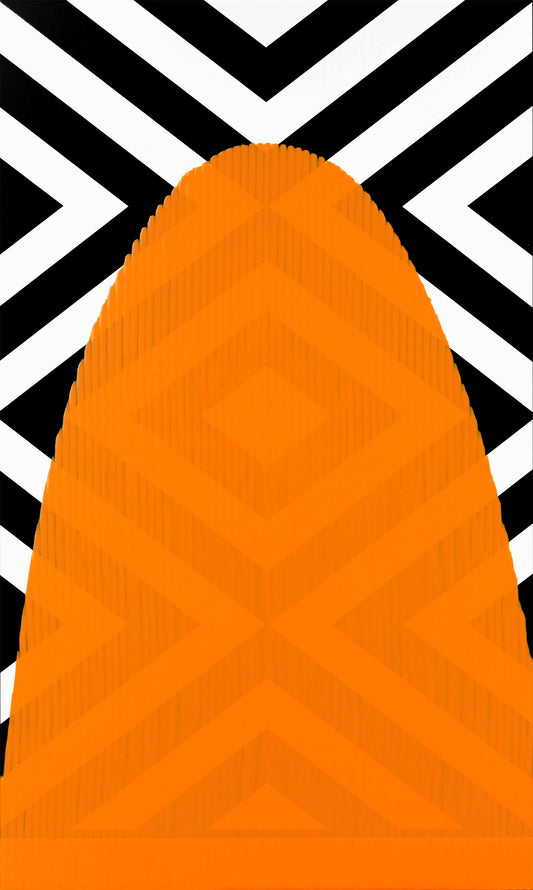 Langridge Fluid Acrylic 30ml Series 3 Neon Orange