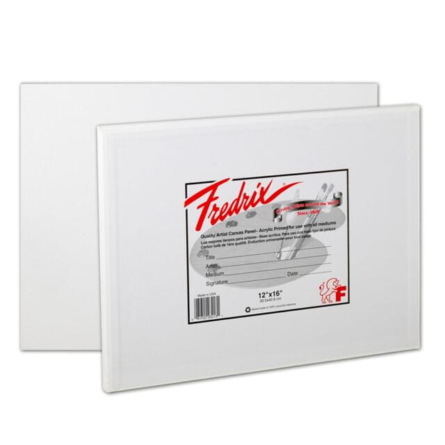 Fredrix Canvas Panel 12" x 16"
